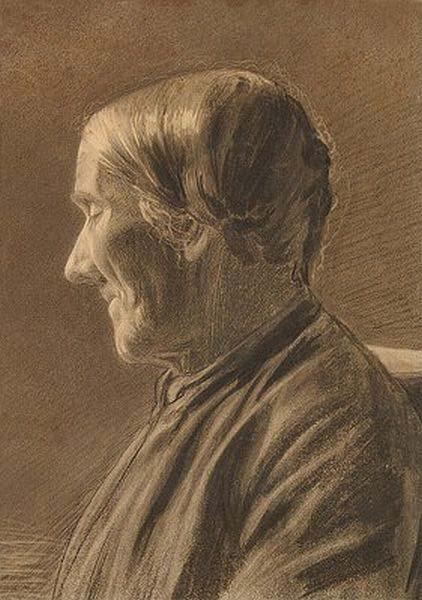 Ivan Grohar Portret matere